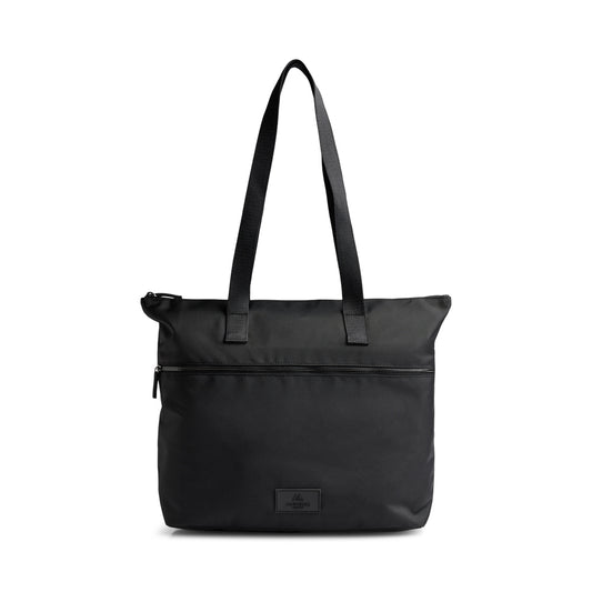 CommuteMBG Einkaufstasche. Unisex. Schwarz. Recyceltes Polyester. Markberg