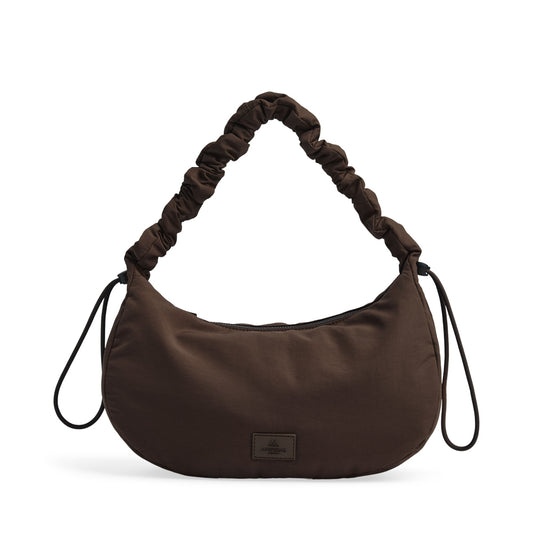 CraveMBG Handtasche. Braun. Recyceltes Polyester. Markberg