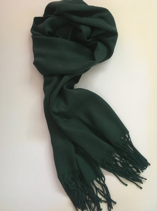 Luna Remarkable halstørklæde. Grøn. Cashmere. Dansk Copenhagen