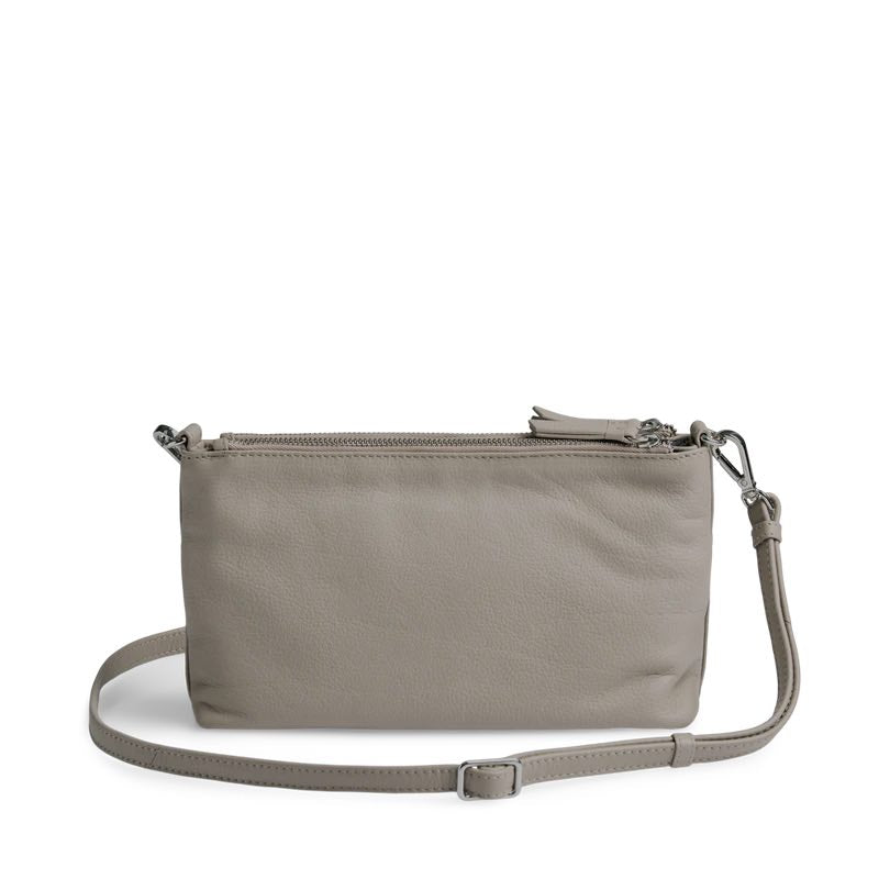 Sac bandoulière MikalaMBG. Sable blanc. Cuir. Markberg