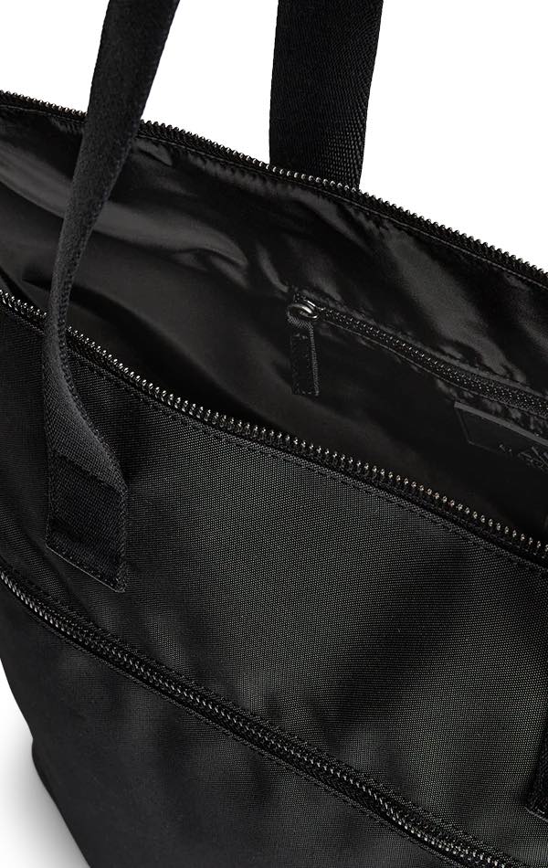 CommuteMBG Einkaufstasche. Unisex. Schwarz. Recyceltes Polyester. Markberg