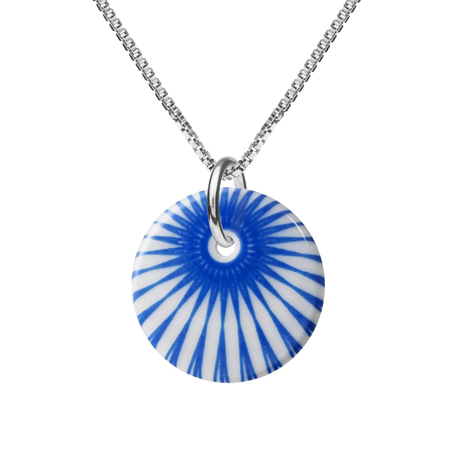 Splash halskæde. Royal Blue. Sterling sølv. Scherning København