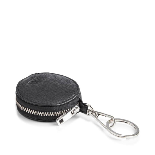 VernaMBG nøglering. Grain sort. Unisex. Læder. Markberg