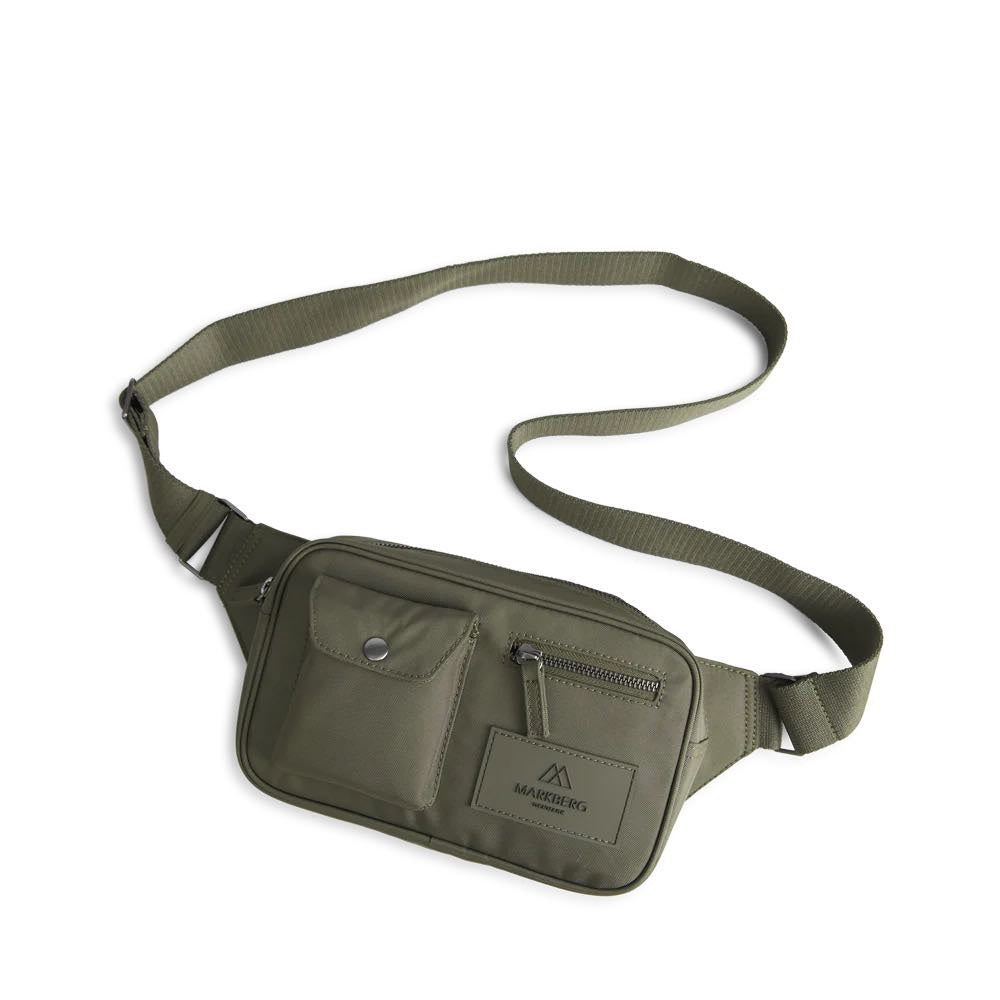 DarlaMBG bæltetaske til ham og hende. Unisex. Monochrome grøn olive. Markberg