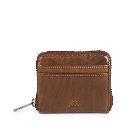 Geldbörse Harper MBG Wallet. Antikes Leder. Kastanie. Markberg