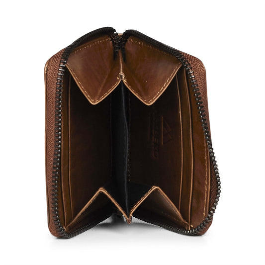 Geldbörse Harper MBG Wallet. Antikes Leder. Kastanie. Markberg